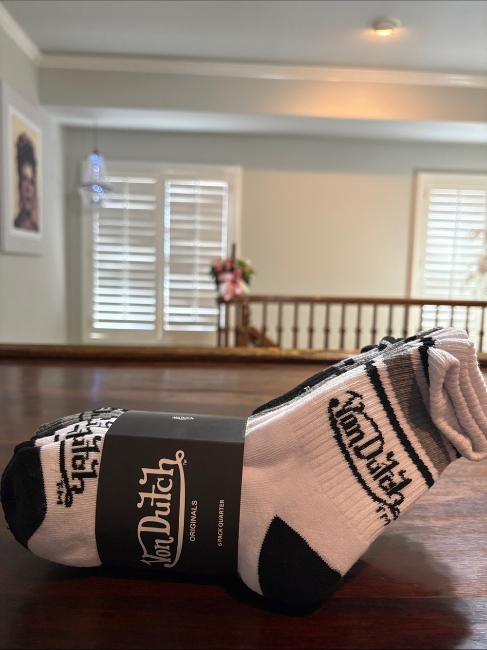 VON DUTCH Originals 6-pk. Men’s Quarter Socks